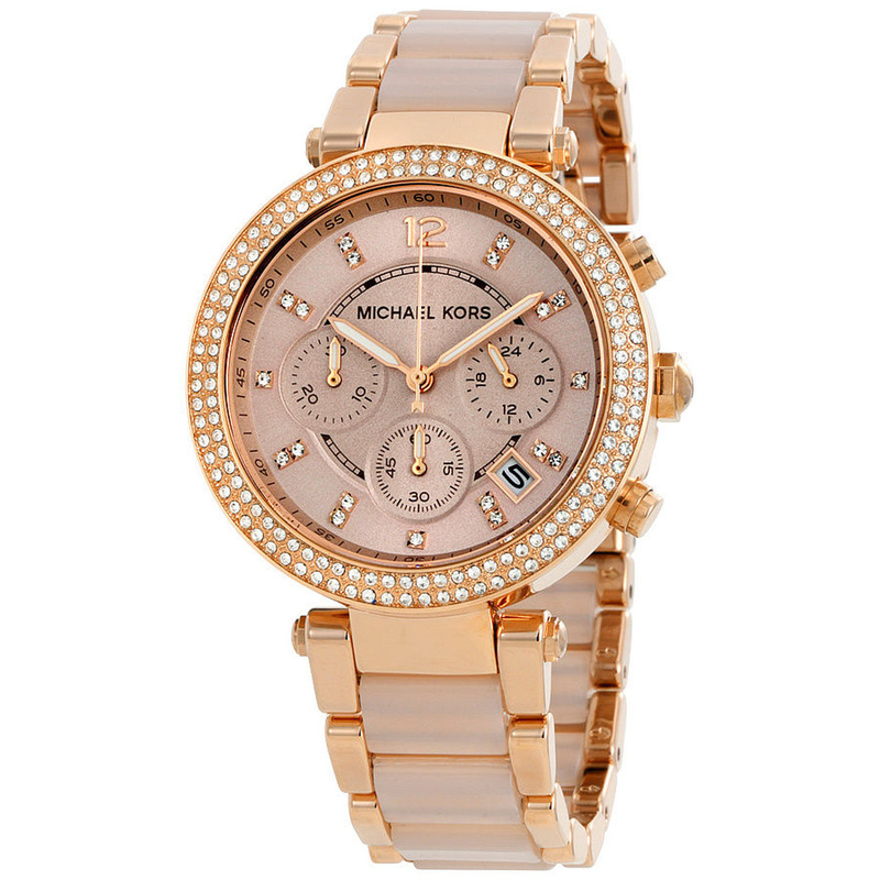 Zegarek MICHAEL KORS MK5896. Kwarcowy, Kolor różowy. Kobieta.