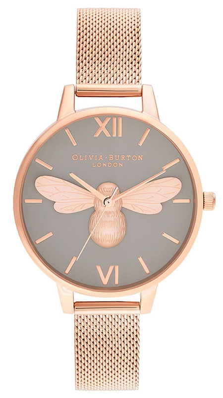Zegarek OLIVIA BURTON OB16FB10. Kwarcowy, Kolor szary. Kobieta.