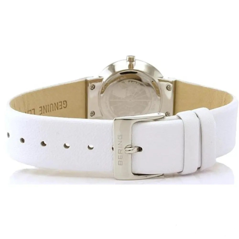 Zegarek BERING 10729-854. Kwarcowy, Kolor biały. Kobieta.