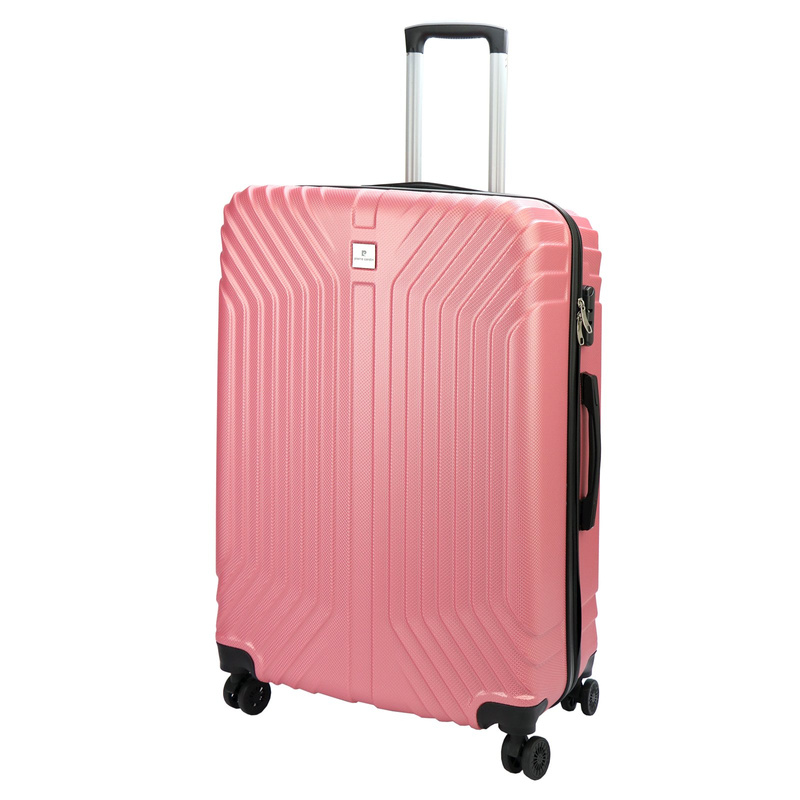 Mocna walizka damska z ABSu Pierre Cardin ISTANBUL MED10 x3 Z