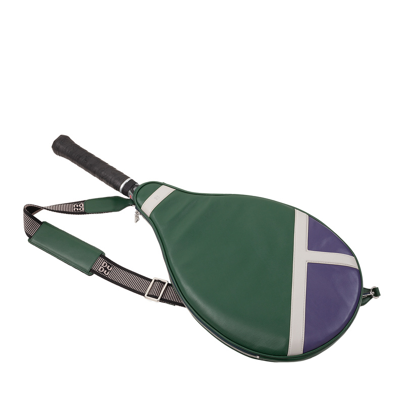 Skórzany Pokrowiec na rakietę tenisową marki DUDU