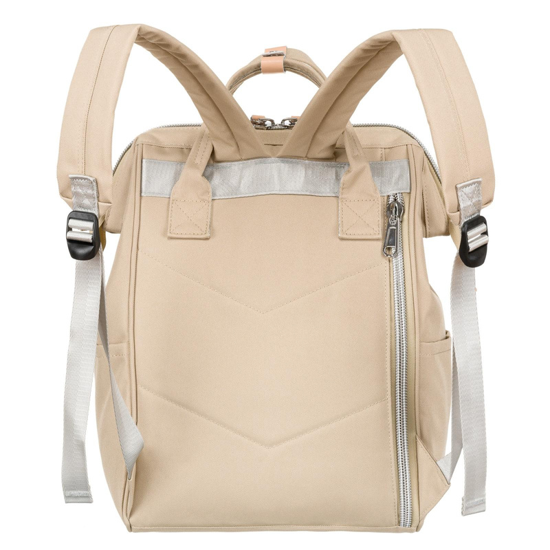 Damski plecak z tworzywa Peterson PTN BETA BEIGE