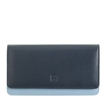 DUDU portfel damski skóra naturalna podłużna portmonetka zatrzask