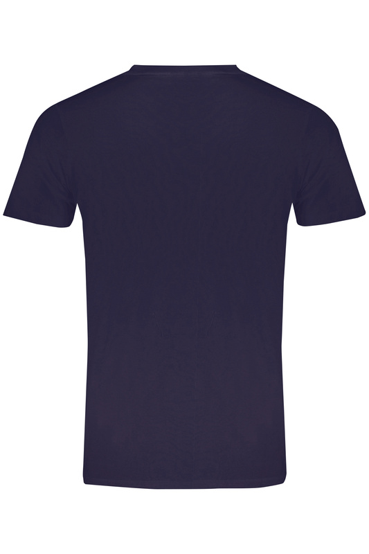 NIEBIESKI T-SHIRT MĘSKI Z KRÓTKIM RĘKAWEM Norway 1963