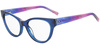 Okulary M MISSONI MMI0097S6FF31. Okulary, Kolor niebieski. Kobieta.