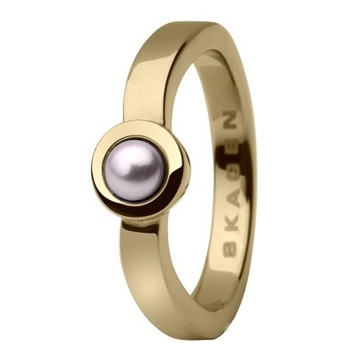 Biżuteria SKAGEN JRSG004SS5. Pierścionek, Kolor złoty. Kobieta.
