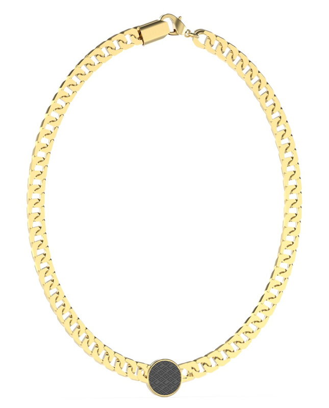Biżuteria GUESS JUMN03220JWYG. Naszyjnik, Kolor złoty. Kobieta.