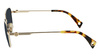 Okulary LANVIN LNV104S-710. Okulary przeciwsłoneczne, Kolor złoty. Unisex.
