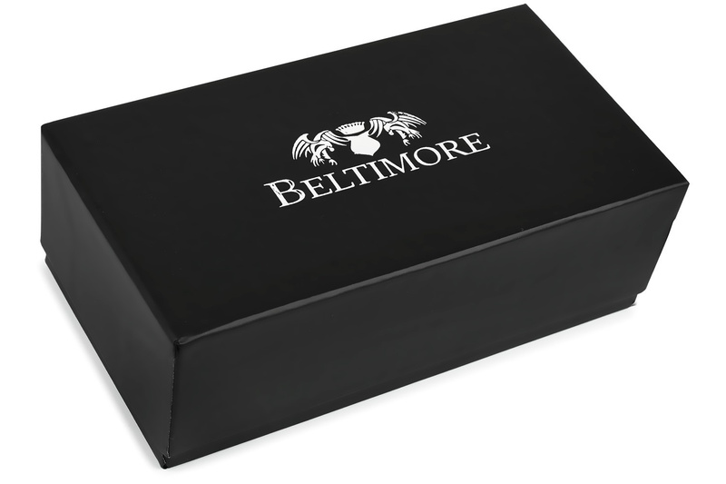 Czerwone skórzane etui na klucze pieniądze Beltimore G85