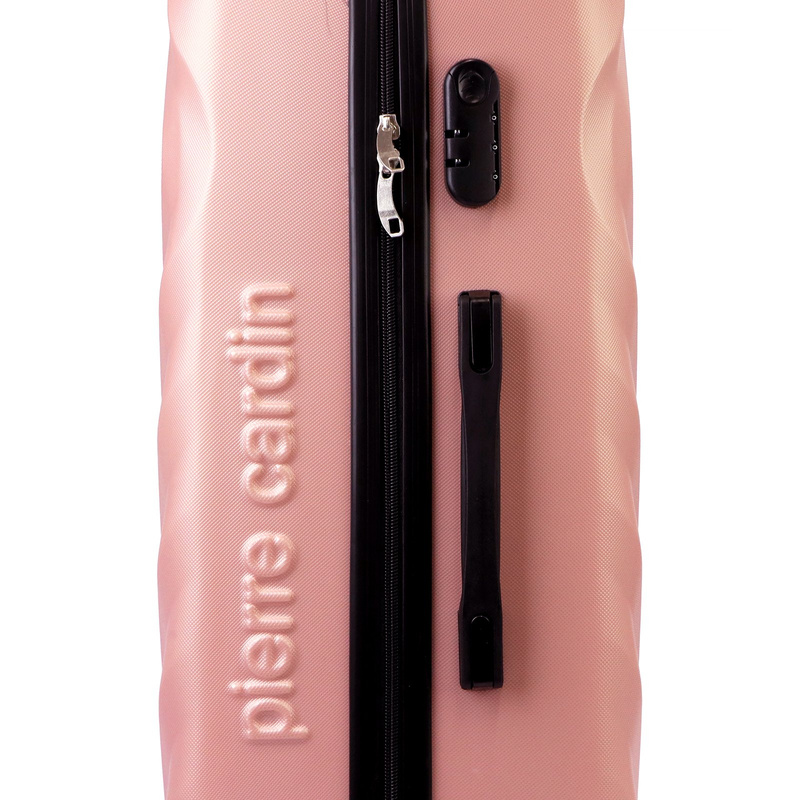 Pierre Cardin zestaw podróżny trzech walizek twarde ABS na kółkach