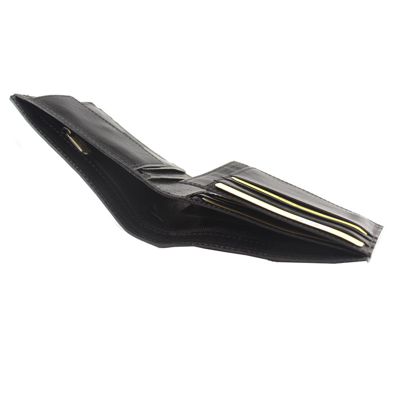 Mato Grosso męski portfel składany skóra naturalna poziomy pojemny