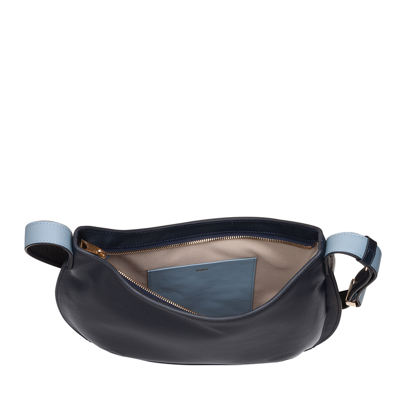 Stylowa damska torebka na ramię listonoszka ze skóry naturalnej DUDU