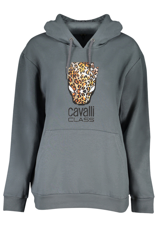 SZARY BLUZA BEZ ZAMKA DAMSKA KLASY CAVALLI