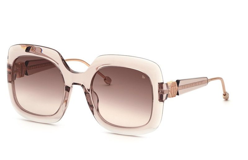 Okulary PHILIPP PLEIN SPP065S550LEO. Okulary przeciwsłoneczne, Kolor brązowy. Kobieta.