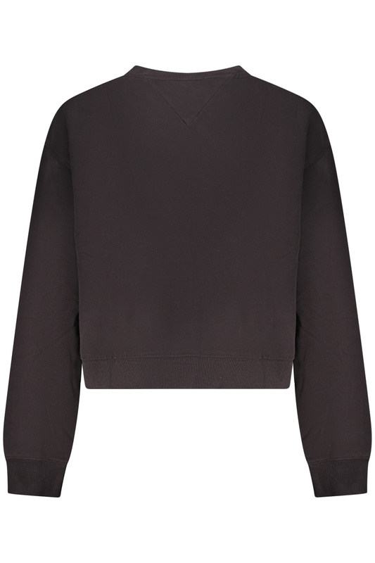 TOMMY HILFIGER CZARNA BLUZA DAMSKA Z ROZPINANYM NA ZAMEK
