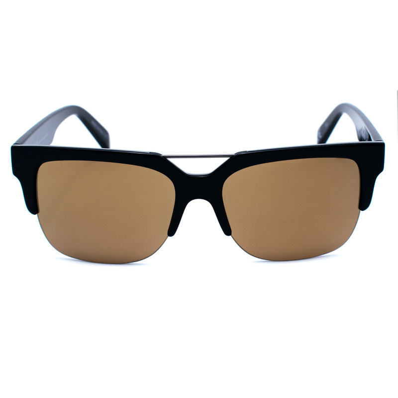 Okulary ITALIA INDEPENDENT 0918-009-GLS. Okulary przeciwsłoneczne, Kolor czarny. Mężczyzna.