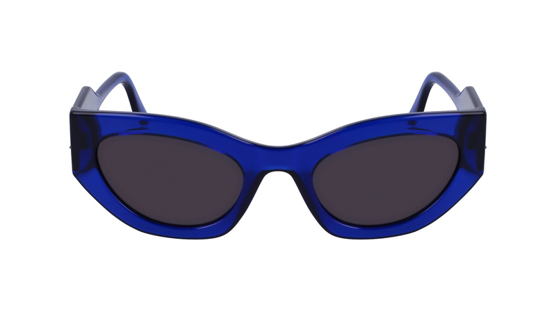 Okulary KARL LAGERFELD KL6122S522242. Okulary przeciwsłoneczne, Kolor niebieski. Kobieta.