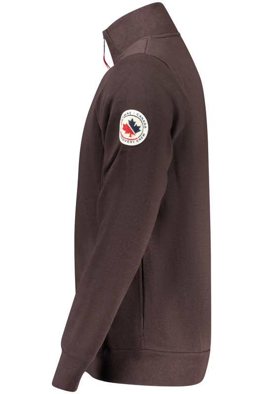 Norway 1963 BRĄZOWA BLUZA MĘSKA Z ROZPINANYM NA ZAMEK