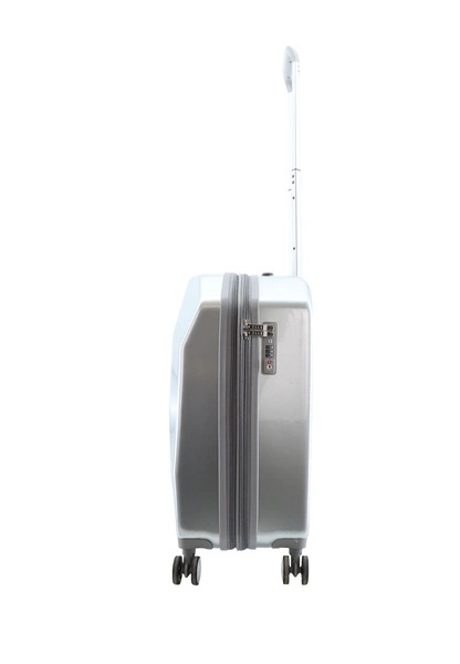 Walizka mała kabinowa ELLE Diamond srebrna