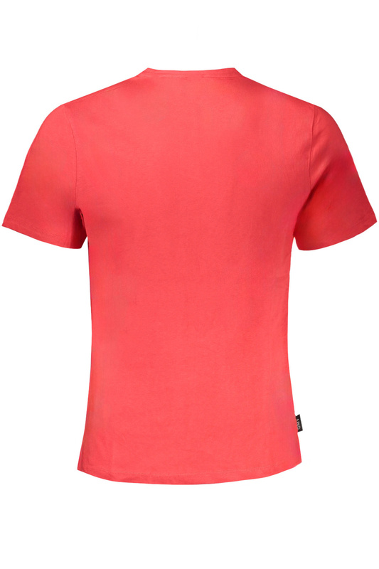 CZERWONY T-SHIRT MĘSKI Z KRÓTKIM RĘKAWEM GIAN MARCO VENTURI