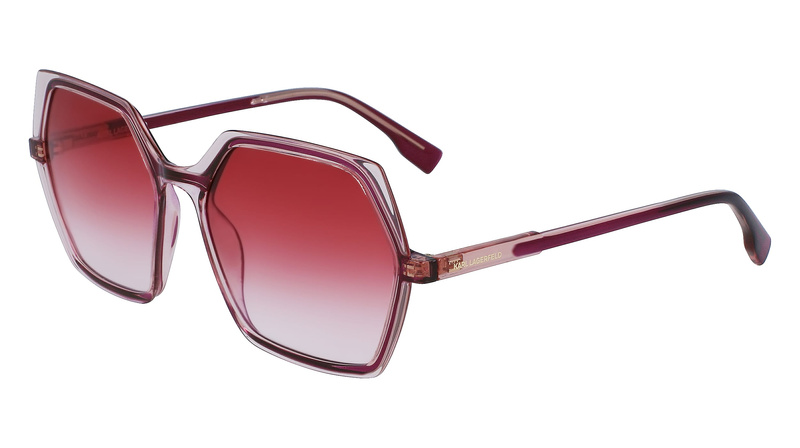 Okulary KARL LAGERFELD KL6083S-246. Okulary przeciwsłoneczne, Kolor brązowy. Kobieta.