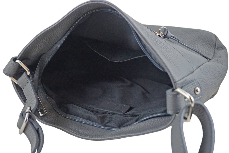 Torebka codzienna skórzana damska - Brązowa jasna