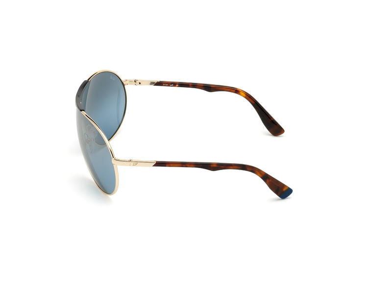 Okulary WEB EYEWEAR WE0282-0032X. Okulary przeciwsłoneczne, Kolor złoty. Unisex.