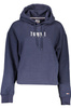 BLUZA TOMMY HILFIGER BEZ ZAMKA DAMSKA NIEBIESKA