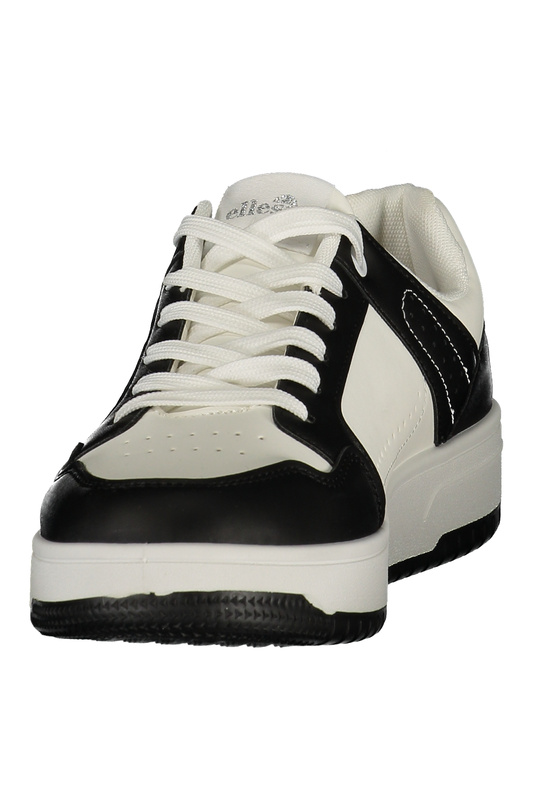 Białe sneakersy damskie Ellesse Sandy 003 – czarne detale