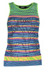 DAMSKI TANK TOP DESIGUAL ZIELONY