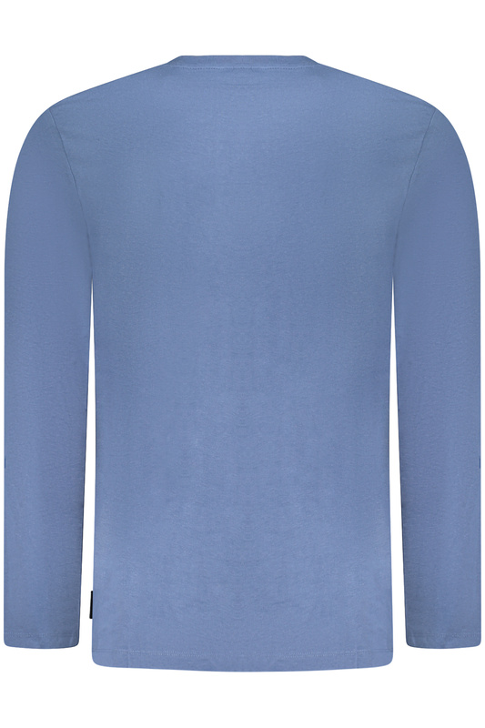 Koszulka męska z długim rękawem US GRAND w kolorze niebieskim