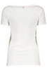 GUESS JEANS T-SHIRT Z KRÓTKIM RĘKAWEM DAMSKI BIAŁY
