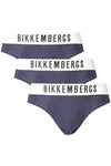 BIKKEMBERGS M�SKIE NIEBIESKIE SLIPSY