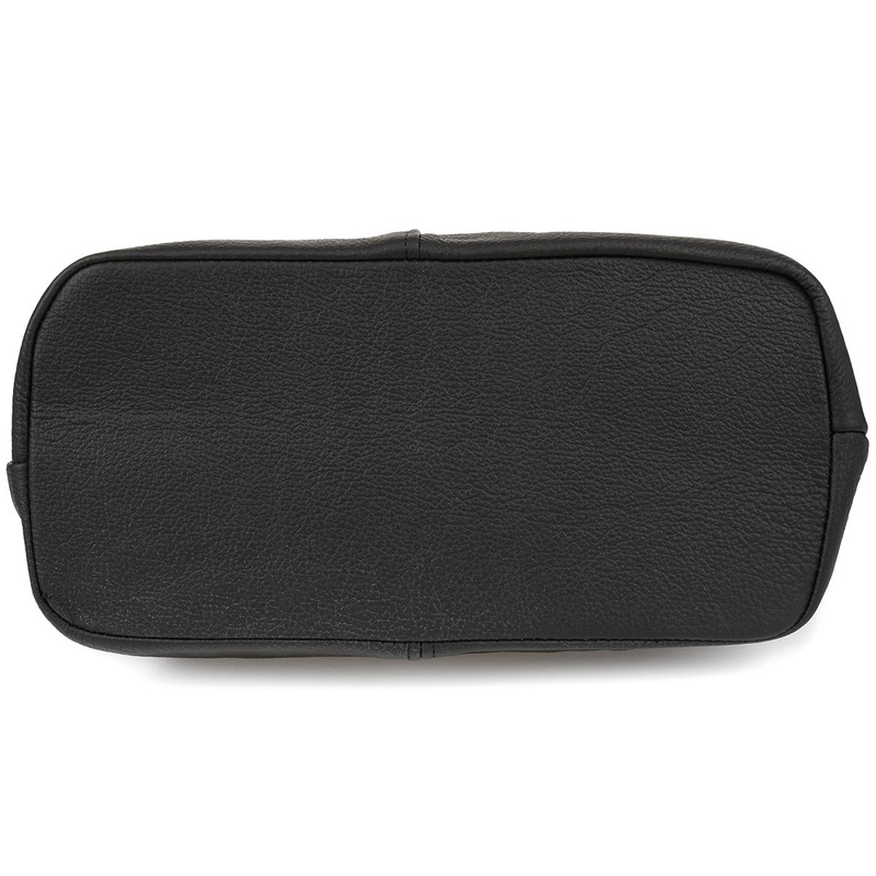 Czarna Beltimore skórzana torebka damska premium H08