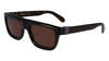 Okulary FERRAGAMO SF2009S-242. Okulary przeciwsłoneczne, Kolor brązowy. Mężczyzna.