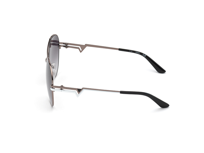 Okulary GUESS GU7735-6408B. Okulary przeciwsłoneczne, Kolor szary. Kobieta.