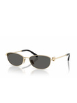 Okulary przeciwsłoneczne unisex Tiffany 0TF3115 6021S4 złoto-ciemnoszare
