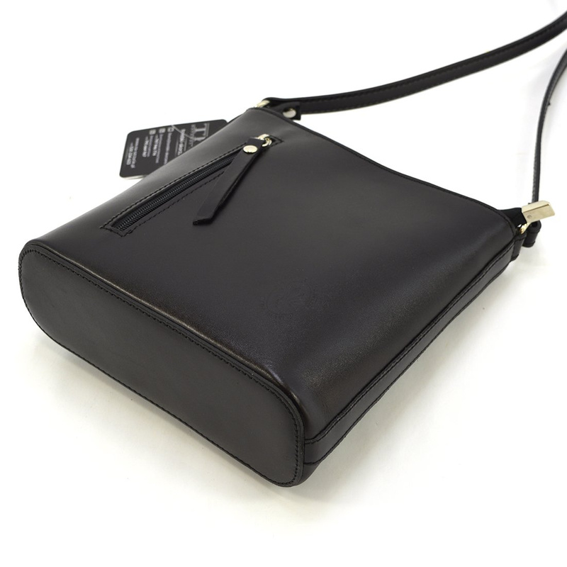 Skórzana pakowna damska listonoszka na ramię