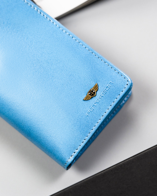 Skórzany damski portfel Peterson PTN 2550-BO