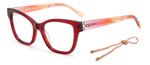 Okulary M MISSONI MMI00980PAF21. Okulary, Kolor czerwony. Kobieta.