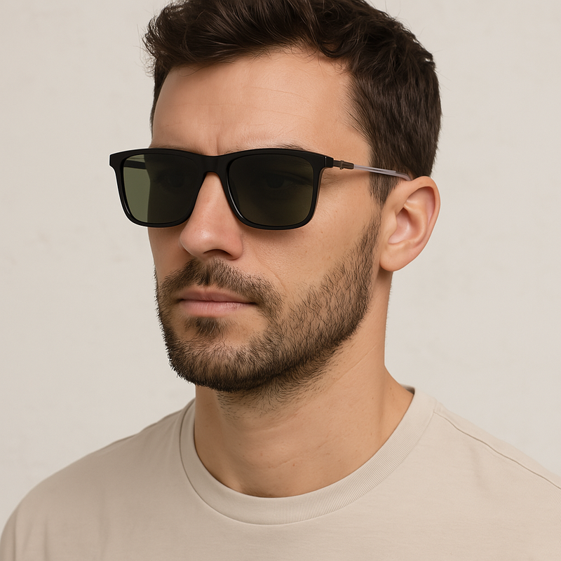 Okulary ZEISS ZS22512S56170. Okulary przeciwsłoneczne, Kolor czarny. Mężczyzna.