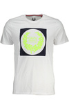 GIAN MARCO VENTURI MĘSKI T-SHIRT Z KRÓTKIM RĘKAWEM, BIAŁY