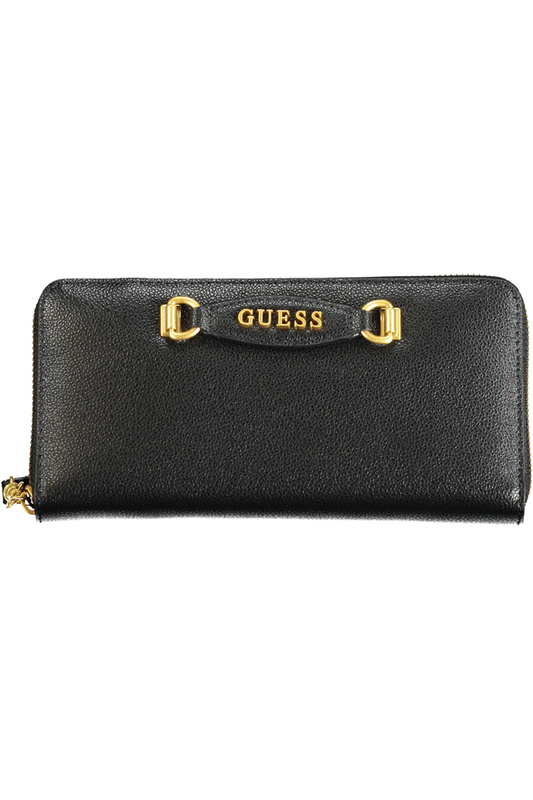 CZARNY PORTFEL DAMSKI GUESS JEANS