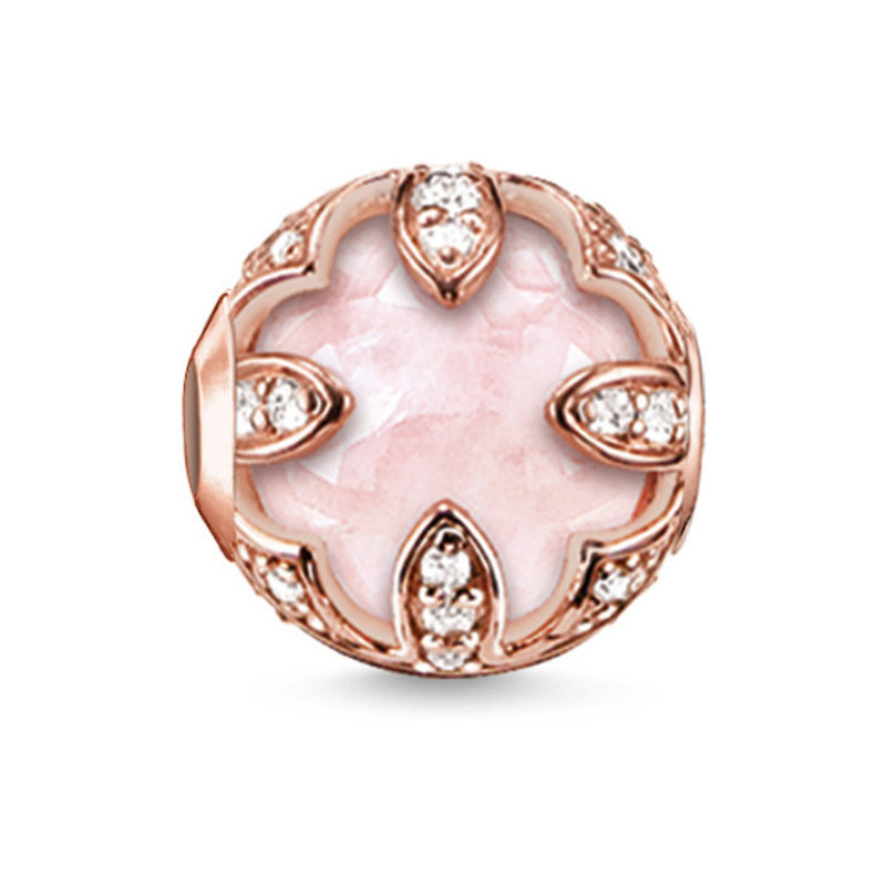 Biżuteria THOMAS SABO K0099-651-9. TRINKET, Kolor różowy. Kobieta.