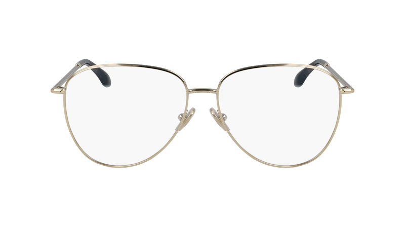 Okulary VICTORIA BECKHAM VB21165714714. EYEGLASSES, Kolor złoty. Kobieta.