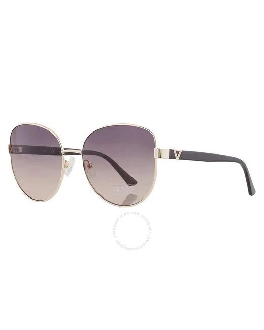 Okulary GUESS GF6172-5932B. Okulary przeciwsłoneczne, Kolor złoty. Kobieta.