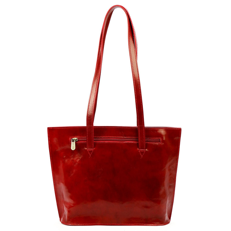 Florence Duża Shoppebag damska torebka na ramię z kieszeniami klasyczna