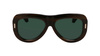 Okulary FERRAGAMO SF2029SE-221. Okulary przeciwsłoneczne, Kolor zielony. Kobieta.