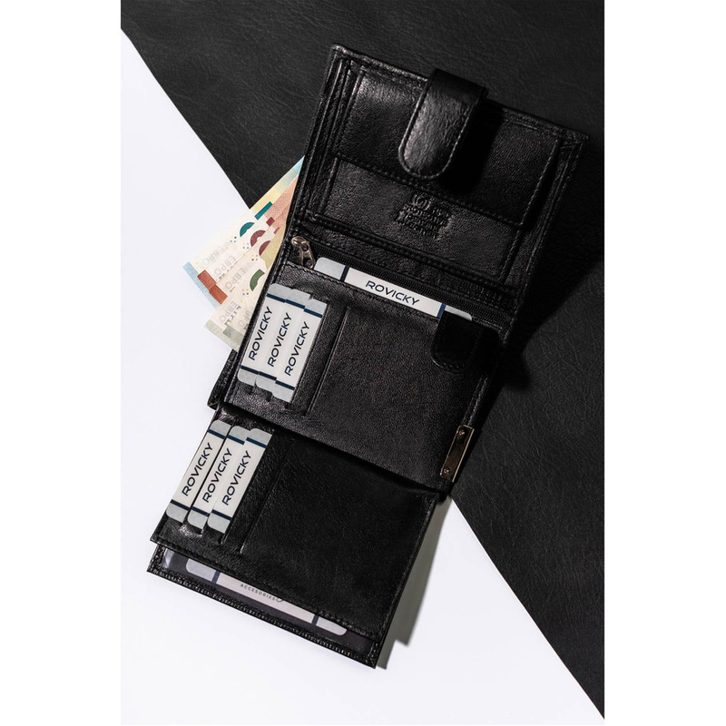 Stylowy Męski rozbudowany portfel RFID 4U Cavaldi