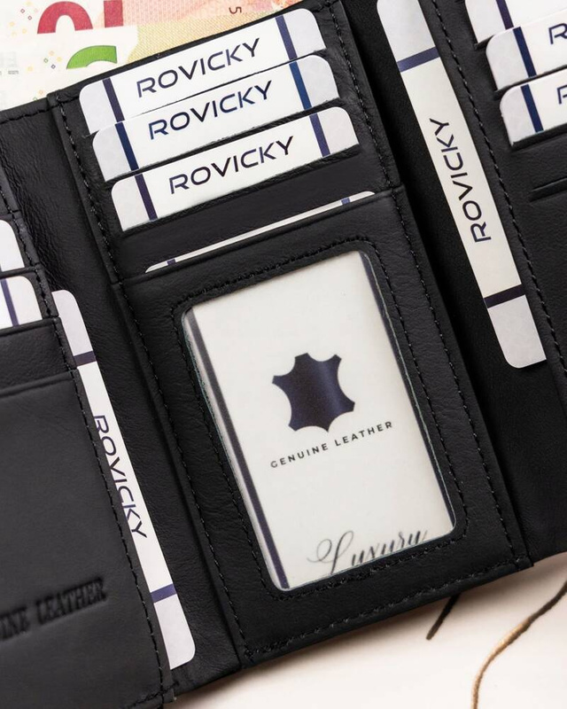 Elegancki podłużny portfel damski od 4U Cavaldi